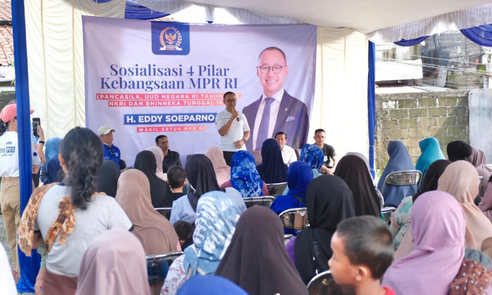 Sosialisasi di Kota Bogor, Eddy Soeparno Tekankan Pentingnya 4 Pilar Kebangsaan