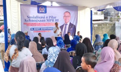 Sosialisasi di Kota Bogor, Eddy Soeparno Tekankan Pentingnya 4 Pilar Kebangsaan