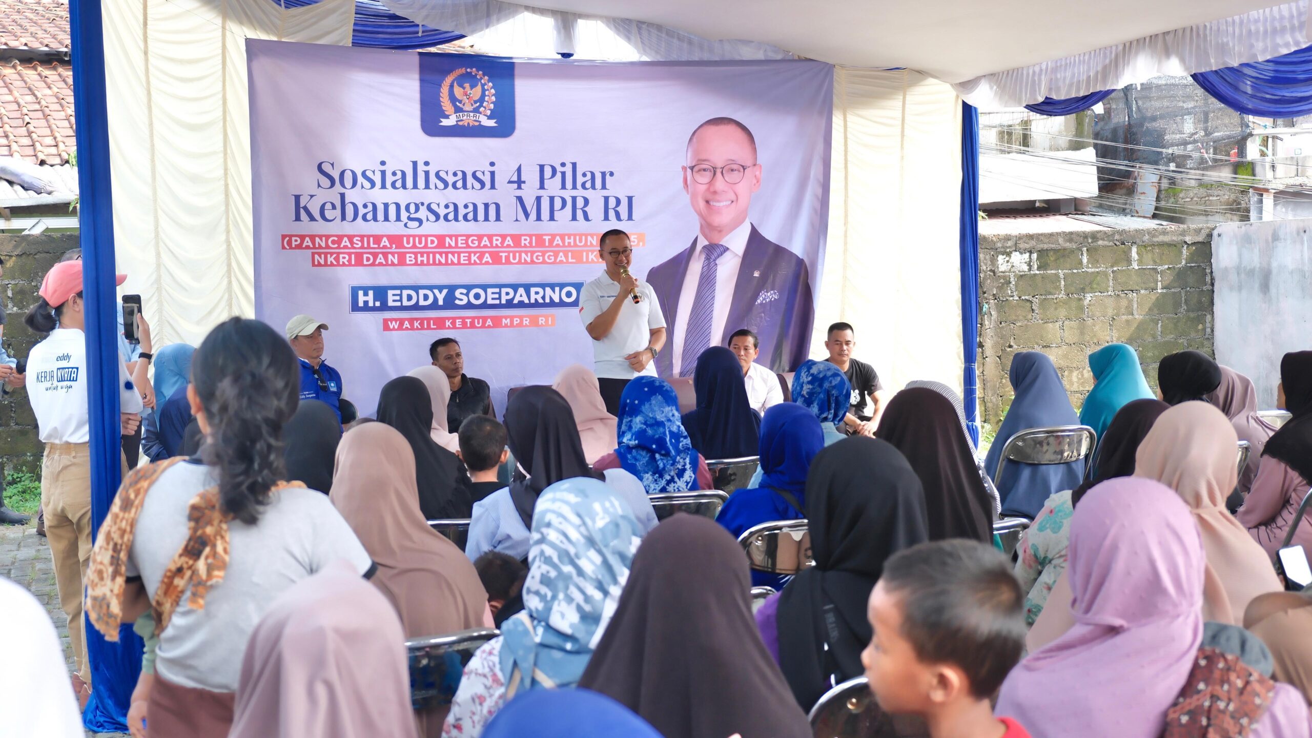 Sosialisasi di Kota Bogor, Eddy Soeparno Tekankan Pentingnya 4 Pilar Kebangsaan