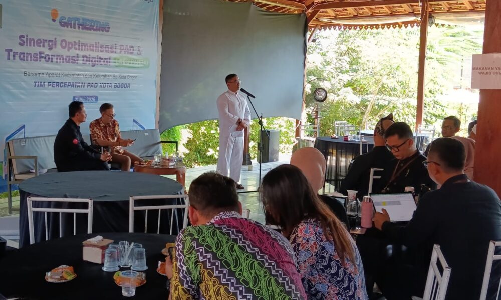 Bependa Kota Bogor Gandeng Camat dan Lurah Genjot PAD, Target Tembus Rp2 Triliun