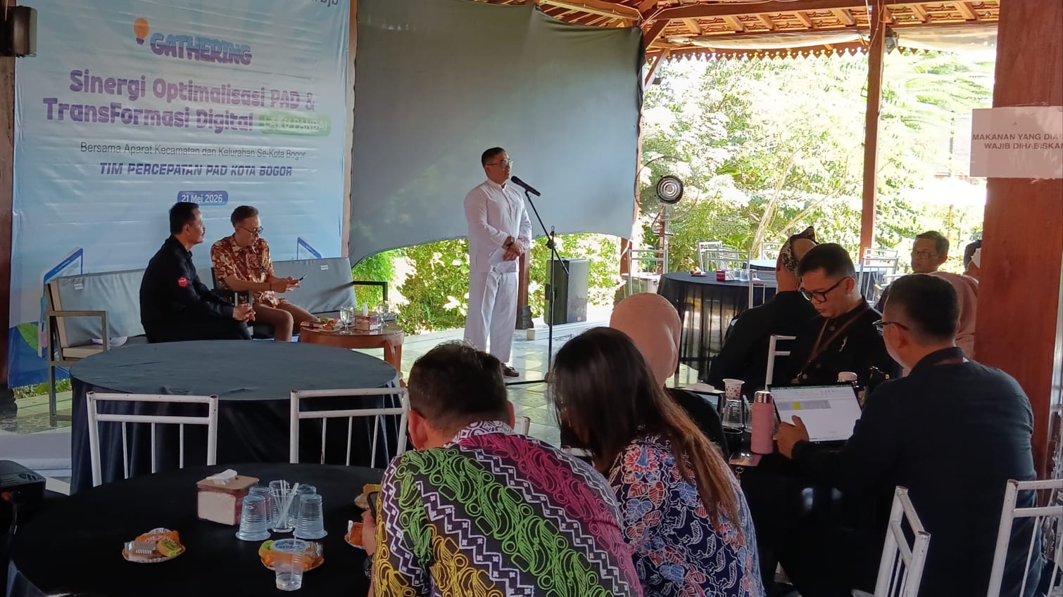 Bependa Kota Bogor Gandeng Camat dan Lurah Genjot PAD, Target Tembus Rp2 Triliun