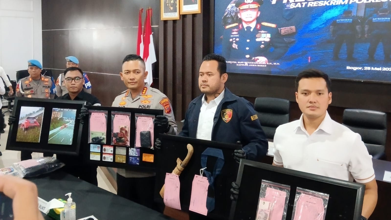 Pembunuh Wanita di Jalan Sholeh Iskandar Bogor Terancam 20 Tahun Penjara