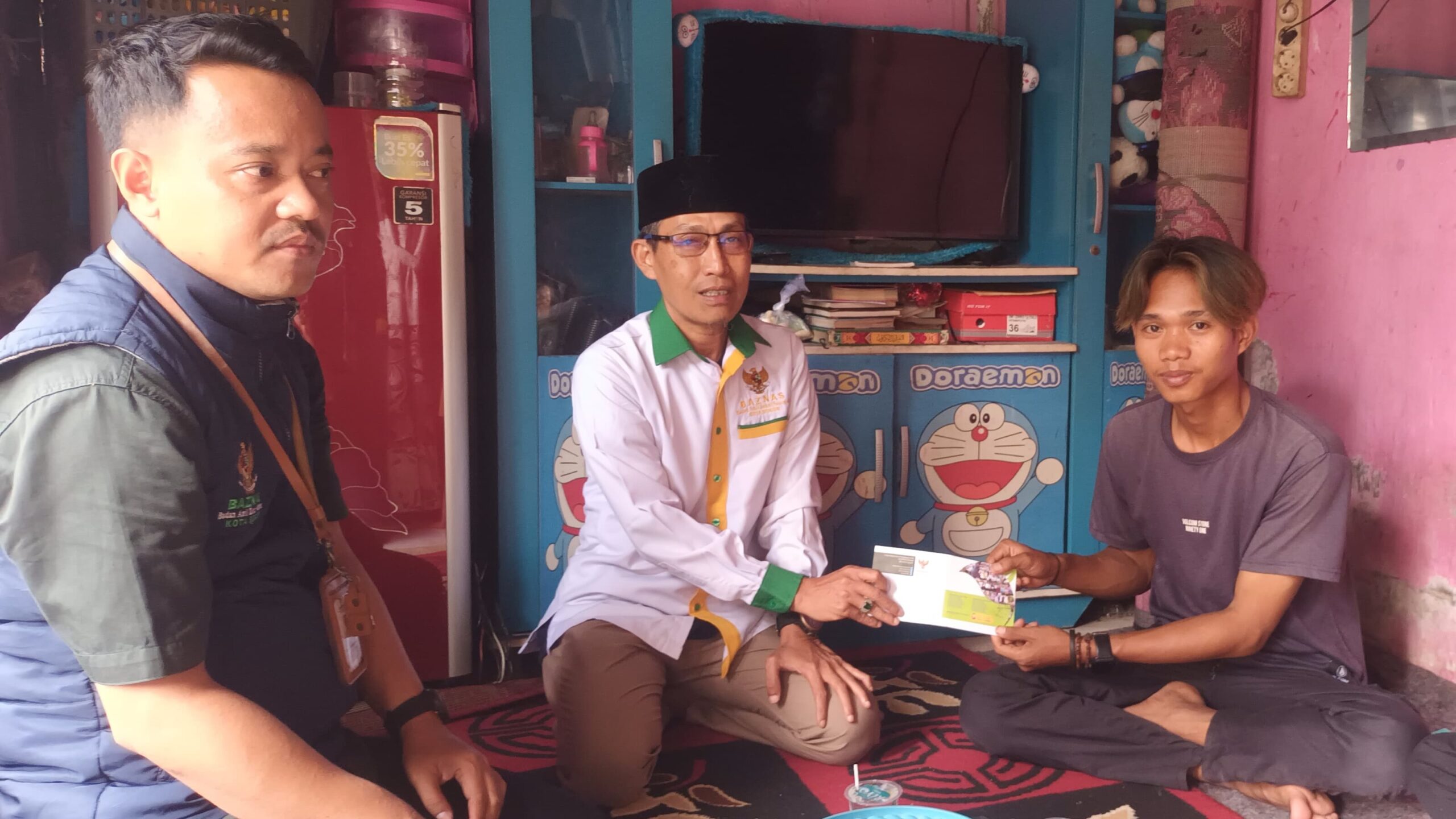 BAZNAS Kota Bogor Salurkan Santunan untuk Keluarga Korban Turap Roboh di Pasirjaya