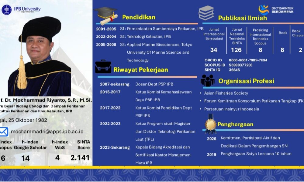 Pengelolaan Perikanan Berkelanjutan Perlu Berbasis Sains dan Teknologi