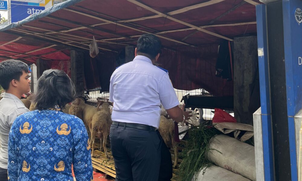 Dishub Kota Bogor Tertibkan Lapak Hewan Kurban di Bus Stop dan Trotoar