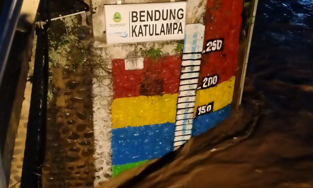 Bogor Diguyur Hujan, Bendung Katulampa Siaga 3