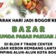 Meriahkan HJB 544, Perumda Pasar Pakuan Jaya Gelar Bazar di Blok F Trade Center