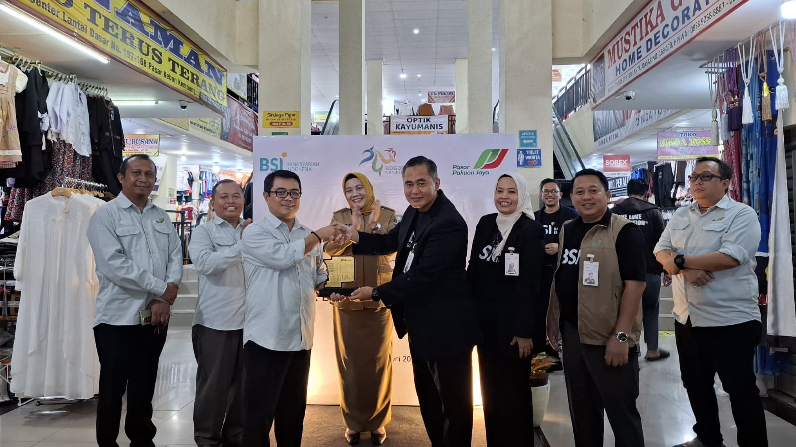 PPJ-BSI Hadirkan Layanan Perbankan di Pasar Kebon Kembang