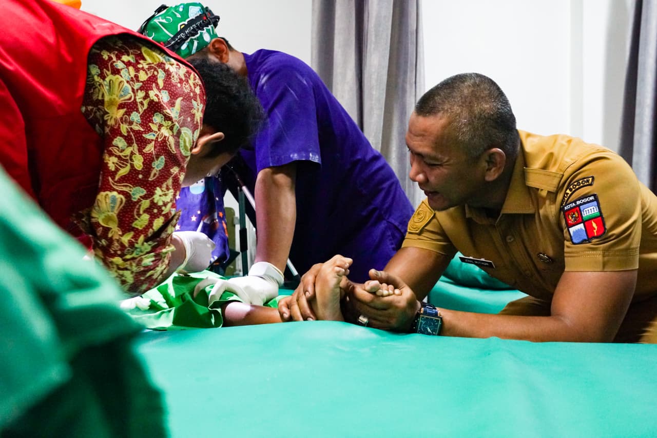 25 Puskesmas Gelar Khitan Gratis untuk 544 Anak Kota Bogor