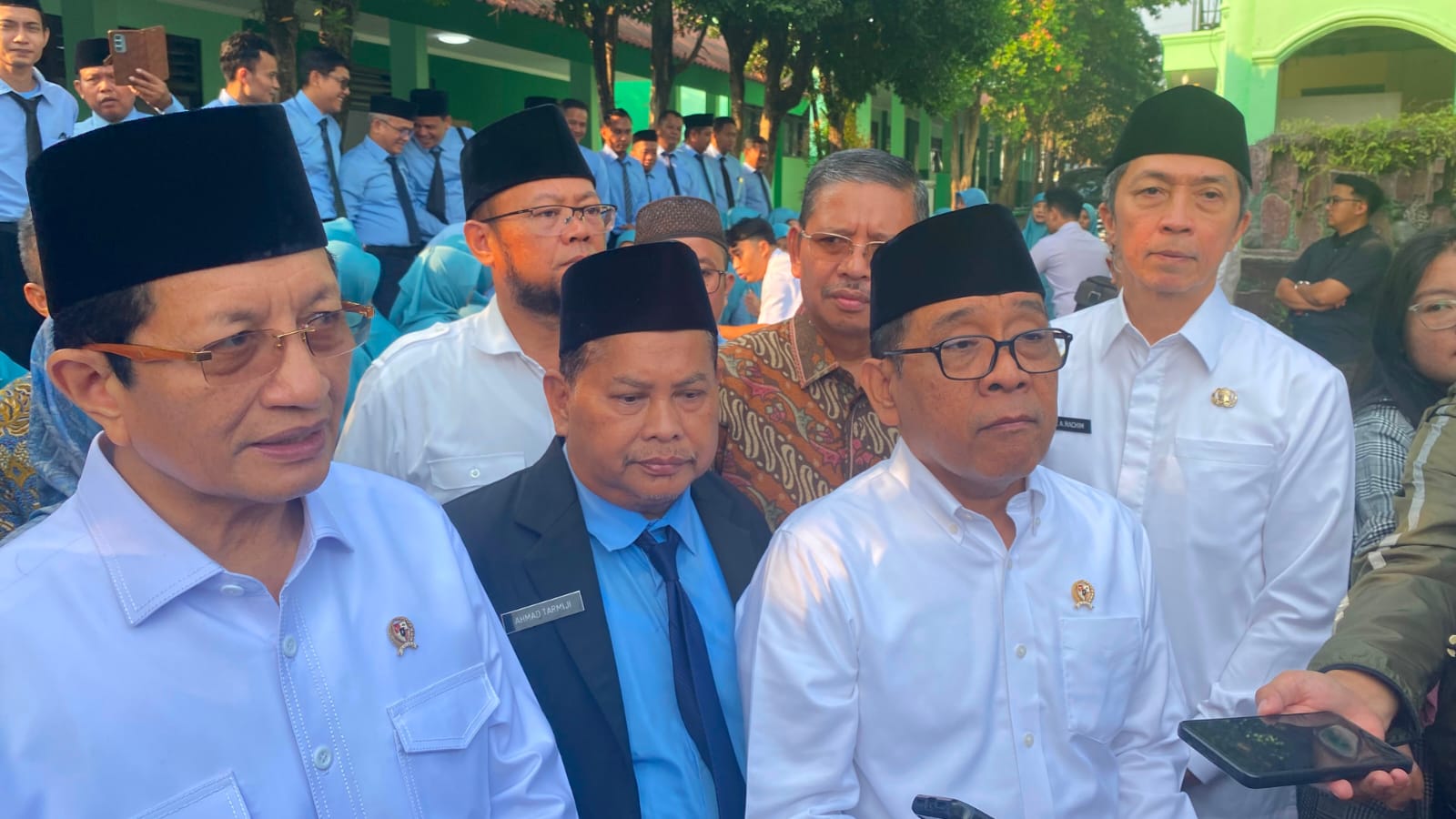 Menko PMK dan Menag Tinjau Pembangunan Mts Negeri Kota Bogor, Progres Capai 90 Persen