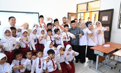 Menko PMK dan Mendikdasmen Tinjau SDN Cimahpar 5, Pastikan Revitalisasi Sesuai Target