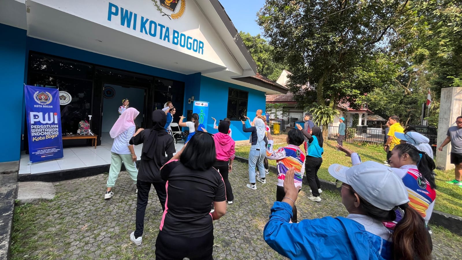 PWI-ASKI Kota Bogor Perkuat Kolaborasi Lewat Jumat Sehat
