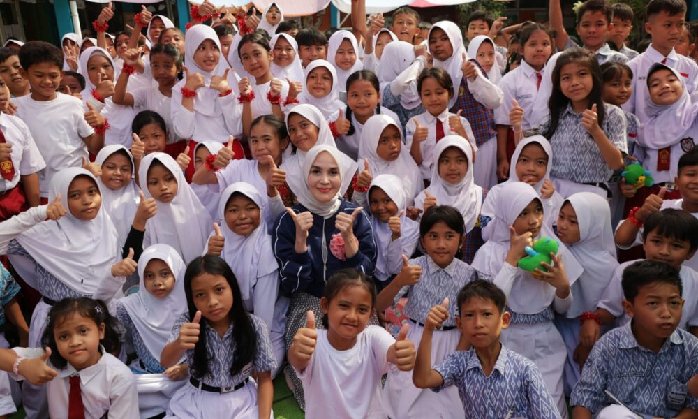 Yantie Rachim Ajak Pelajar Kota Bogor Biasakan Kata Positif untuk Sekolah Ramah Anak