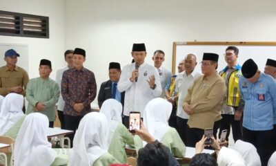 AHY Tinjau Renovasi MTs Negeri Kota Bogor: "Sebentar Lagi Tuntas"