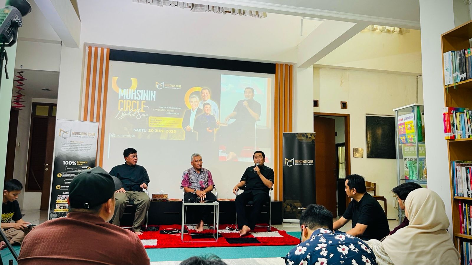 Diskusi Kampoong Ecopreneur-Muhsinin Club: Industri Wakaf Produktif Indonesia Dinilai Tertinggal 