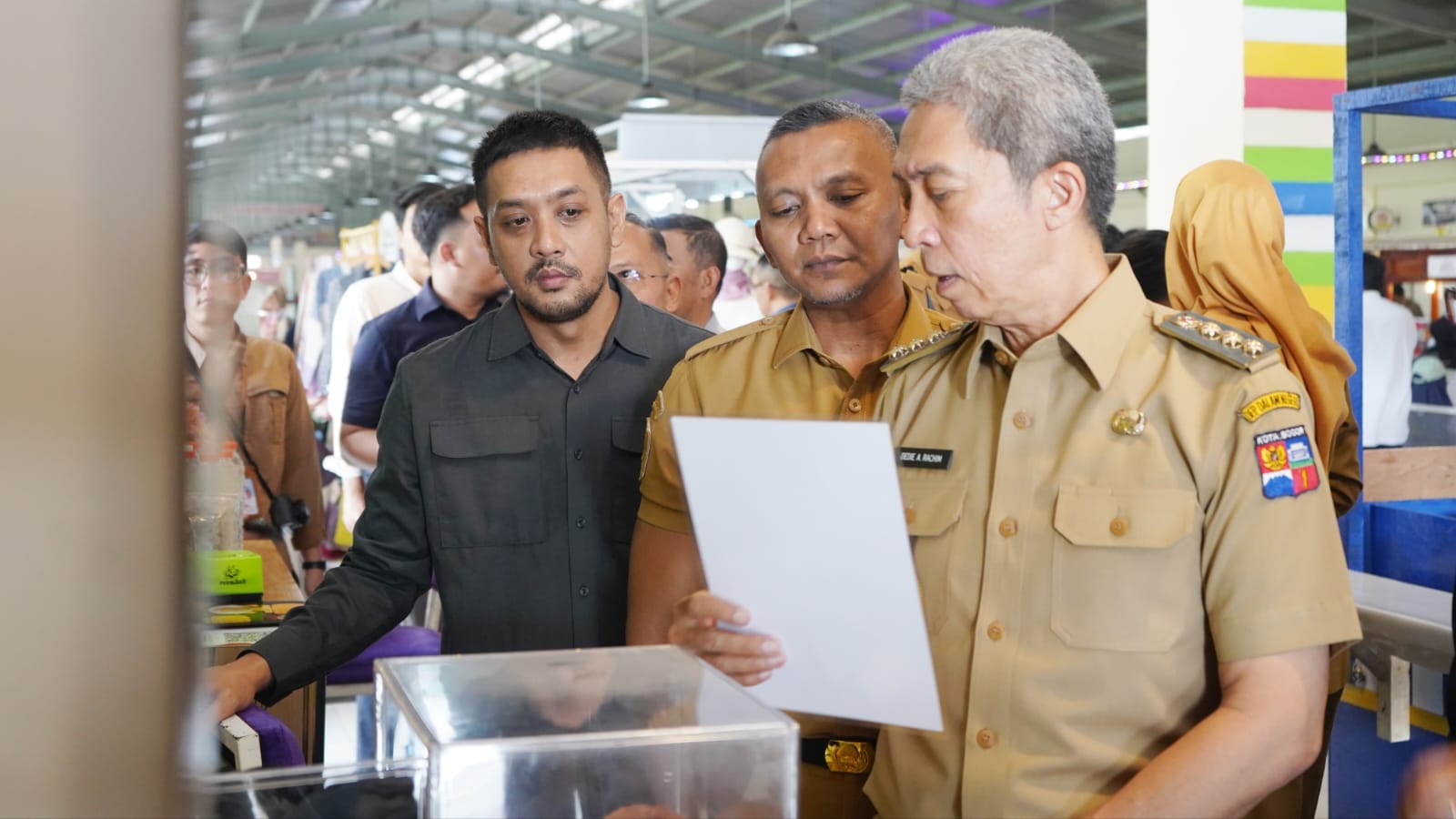Pastikan Kenyamanan Pedagang-Pembeli, Komisi II Tinjau Pasar Jambu Dua