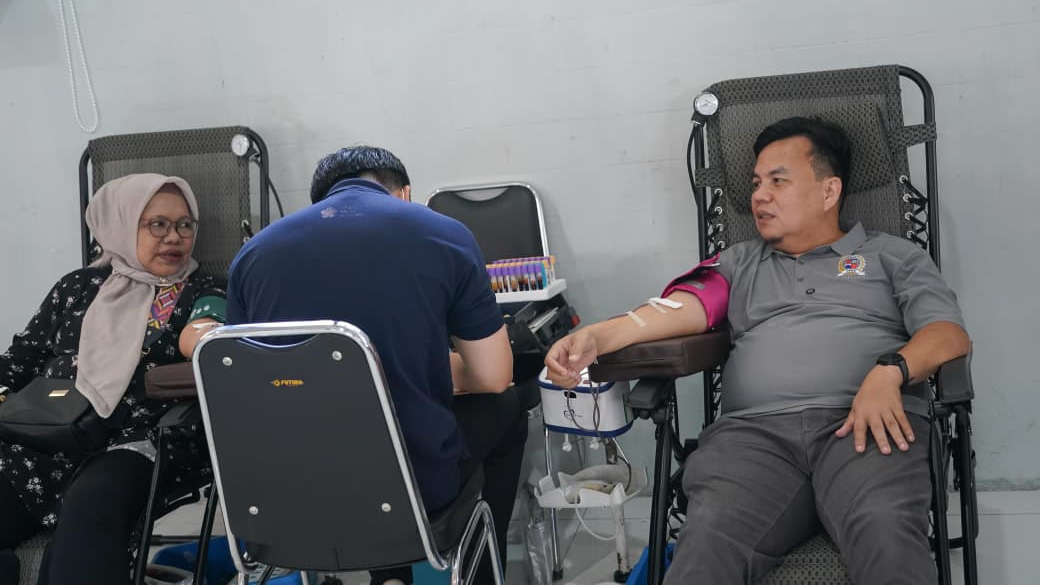 Sambut HJB, DPRD Kota Bogor Donor Darah di Balai Rakyat 