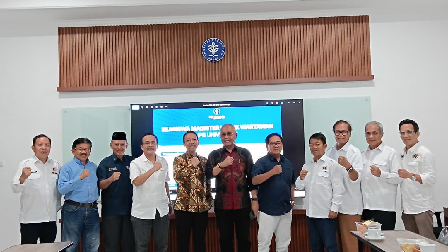 PWI dan IPB Sepakat Siapkan Program Beasiswa S2 bagi Wartawan 