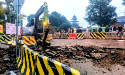 Leuweung Batutulis Mulai Dibangun, Akses Sementara Motor Ditutup