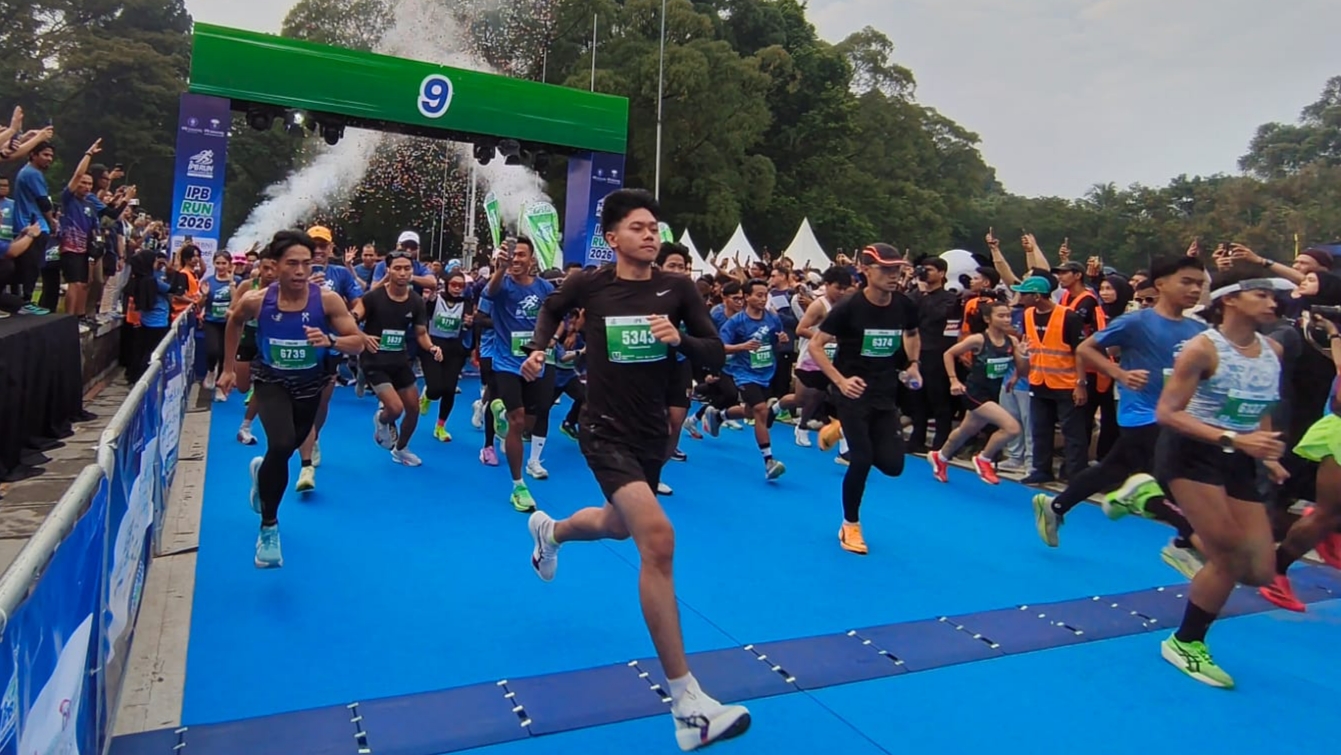 IPB RUN 2026 jadi Salah Satu Event Lari Terbesar dan Paling Berkesan di Bogor