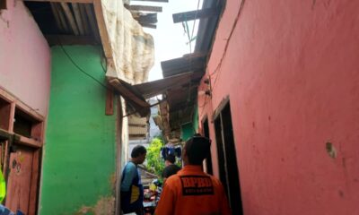 2 Atap Rumah Warga di Sindangrasa Rusak Tersapu Angin Kencang