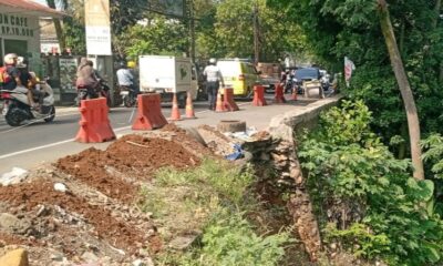 Longsor Jalan Kebon Pedes Digarap, Target Rampung November