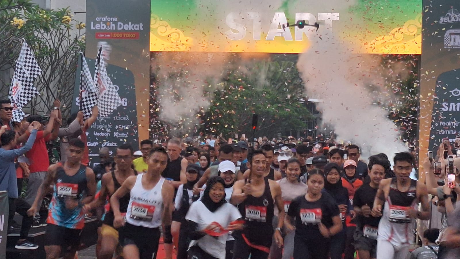 Era Trail Run 2026, Ribuan Pelari Jelajahi Alam BNR Bogor