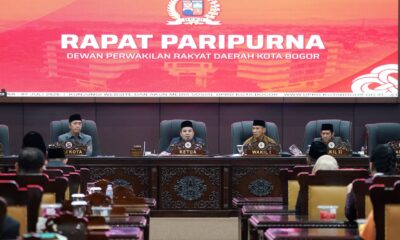 Rapat Paripurna, DPRD Kota Bogor Bahas Raperda Strategis Demi Perkuat Pembangunan Kota