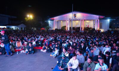 Ribuan Warga Bogor Tumpah Ruah Nobar Spanyol Vs Argentina