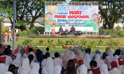 Ratusan Anak Meriahkan Puncak HAN 2026 di Alun-Alun Kota Bogor