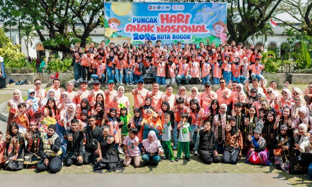 Alun-Alun Kota Bogor jadi Panggung Inklusi Anak pada Puncak HAN 2026