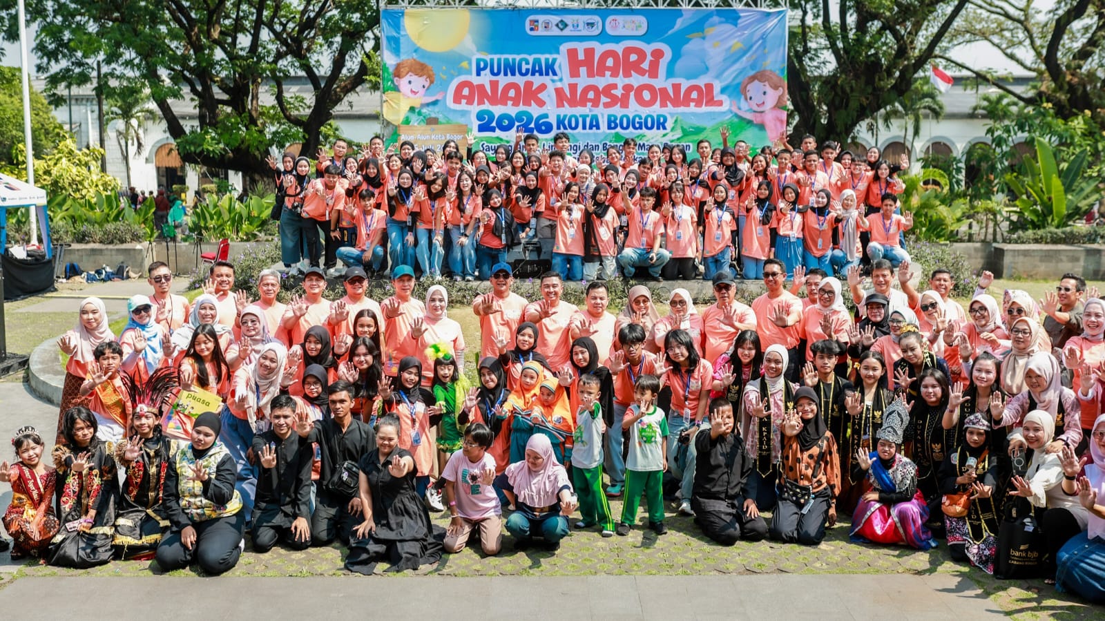 Alun-Alun Kota Bogor jadi Panggung Inklusi Anak pada Puncak HAN 2026