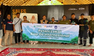 Kampoong Ecopreneur Dampingi Petani Leuwisadeng Menuju Pasar Ekspor Ubi Ungu 