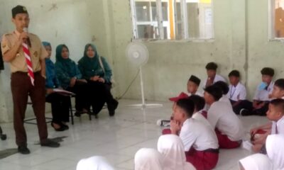 Lurah Mulyaharja Berikan Sosialisasi Wawasan Kebangsaan ke Siswa Baru SMP Bagus