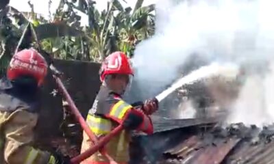 Kebakaran Lapak Rongsokan di Baranangsiang, 6 Mobil Damkar Dikerahkan