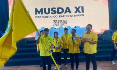 Terpilih Secara Aklamasi, Rusli Prihatevy Kembali Pimpin Golkar Kota Bogor