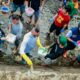 Komunitas Lintas Agama Ramai-ramai Bebersih Sungai Cibalok