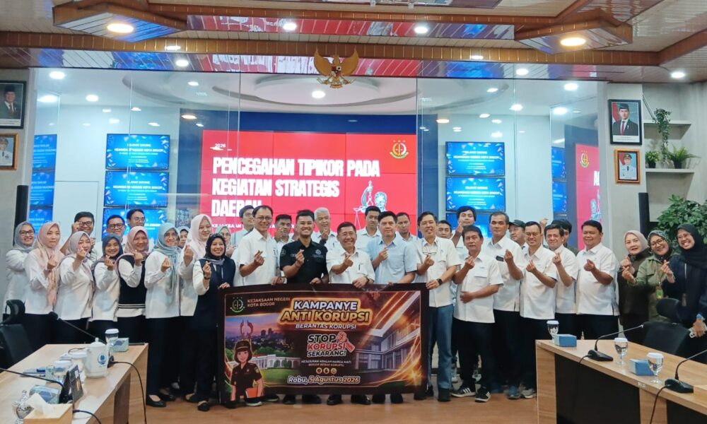 Kejari Kota Bogor Kampanyekan Antikorupsi di Perumda Tirta Pakuan