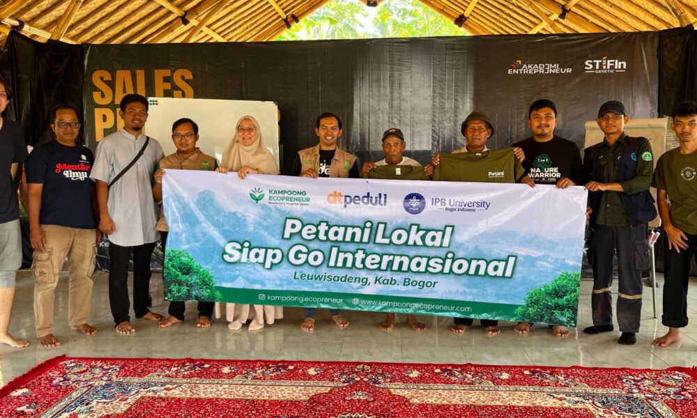 Kampoong Ecopreneur Undang Anak Muda dan Santri Belajar Bisnis Gratis