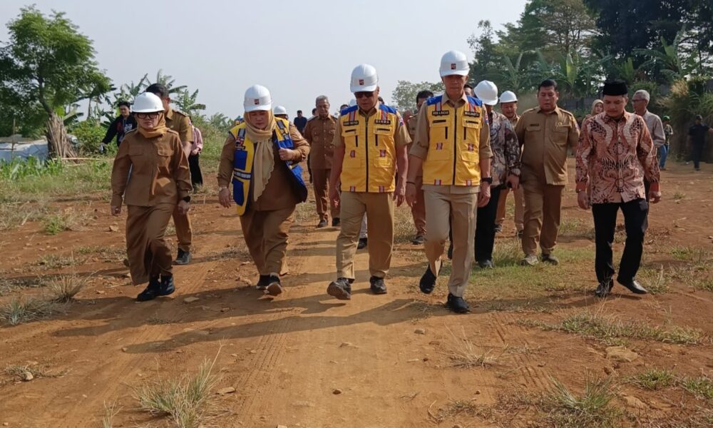 Jalan Akses Kantor Pemerintahan di Katulampa Dibangun