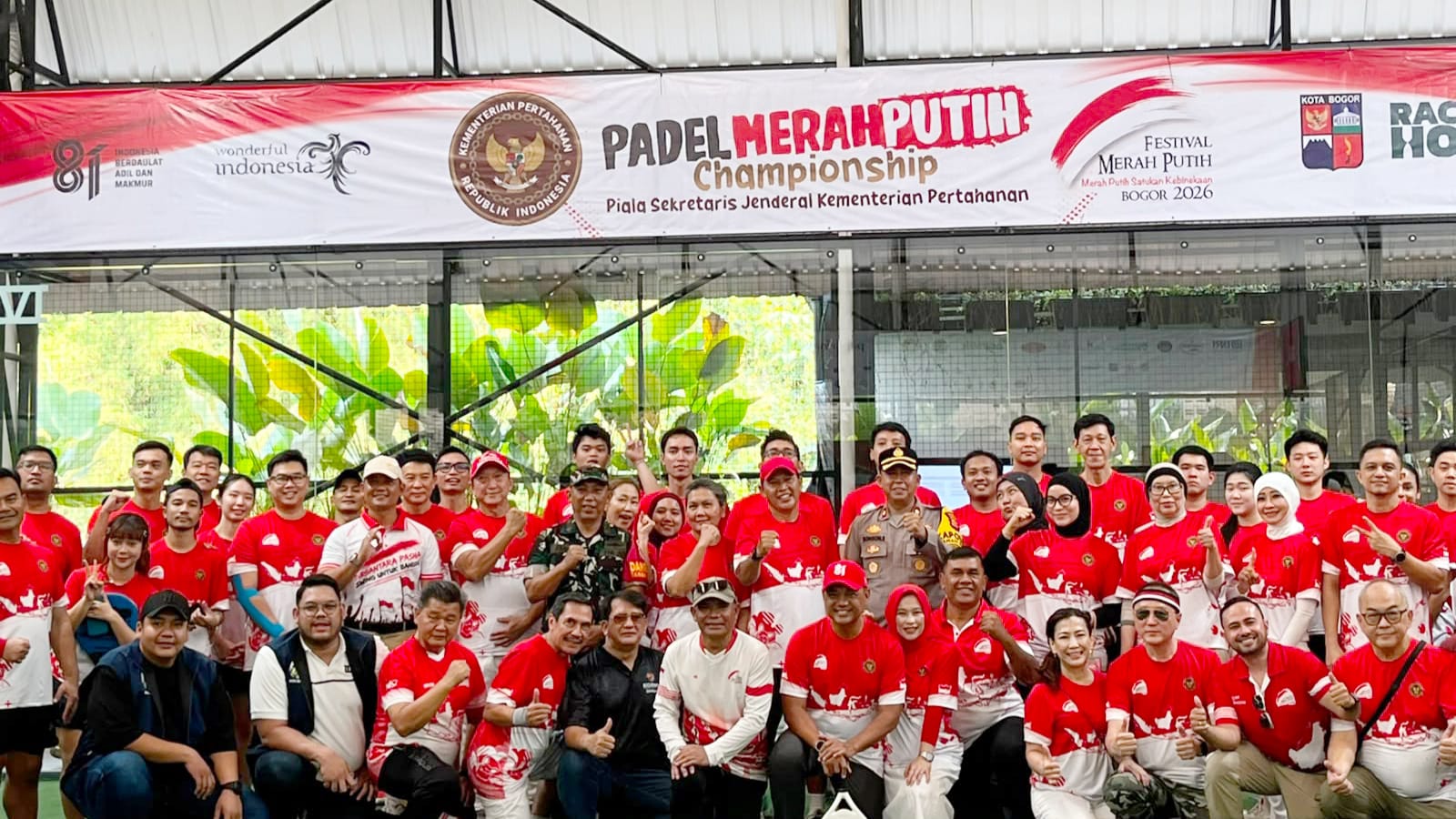 Padel Merah Putih Championship Meriahkan FMP 2026, Peserta Lintas Generasi