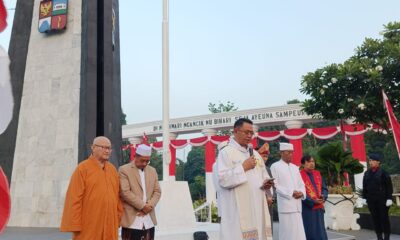 HUT ke-81 RI, Doa Bersama Lintas Agama Digelar di Tugu Kujang