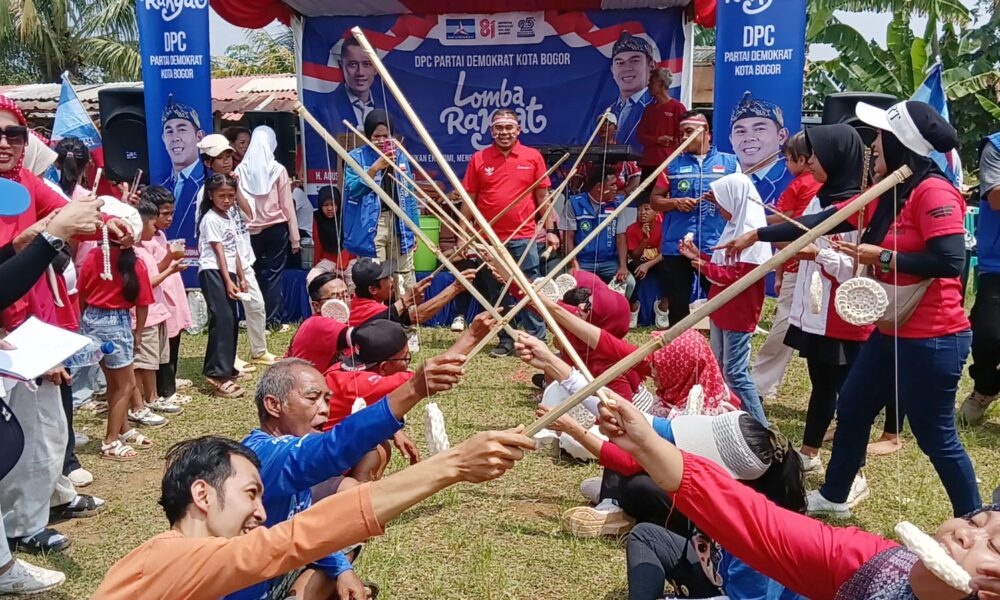 Meriahkan HUT RI, Politisi Demokrat Subhan Gelar Lomba Rakyat