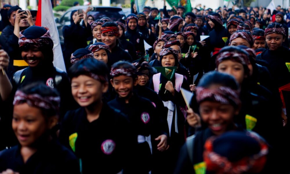 Ratusan Pesilat Muda Ikuti Kirab PPSI ke-69 di Kota Bogor