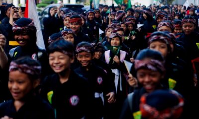 Ratusan Pesilat Muda Ikuti Kirab PPSI ke-69 di Kota Bogor
