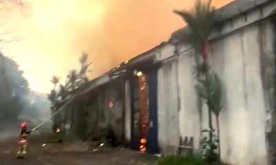 Kerugian Kebakaran Gudang Eks Pabrik Tekstil di Kota Bogor Capai Rp1 Miliar