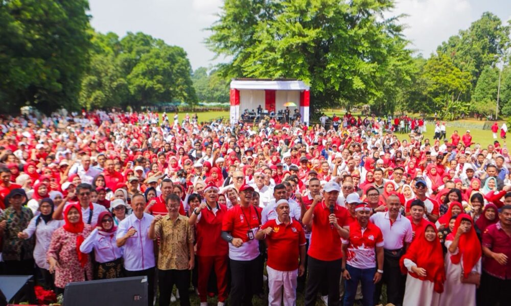 Ribuan Warga Tumpah Ruah di Jamuan Rakyat Istana Bogor