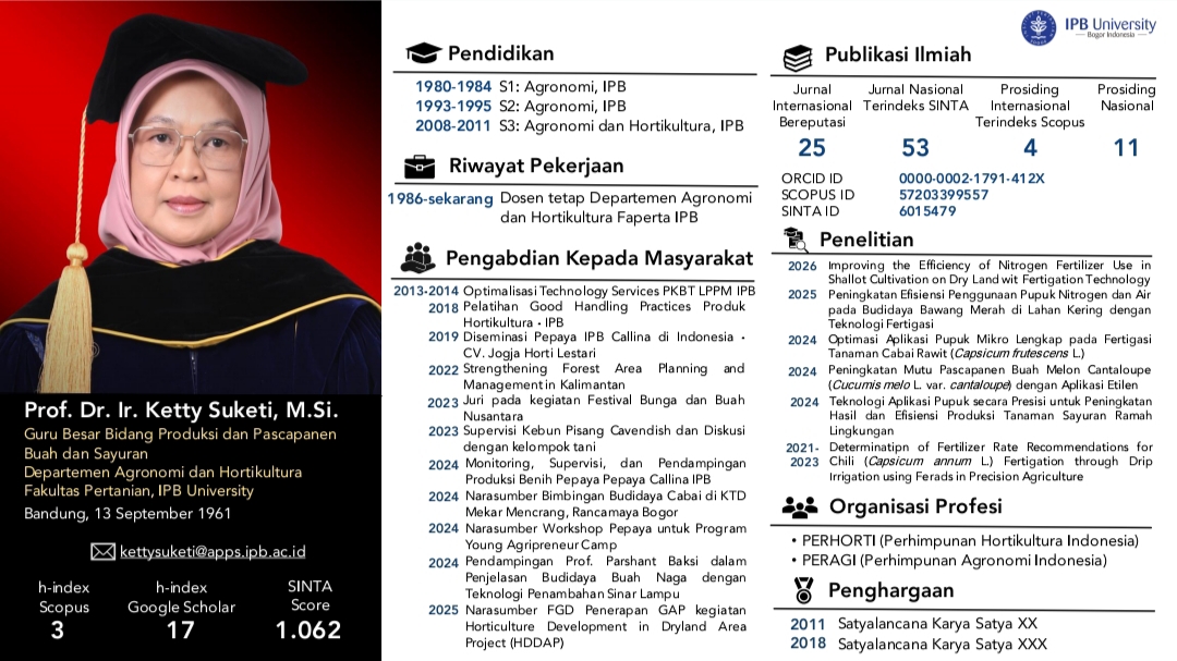 IPB Kenalkan Manajemen Pascapanen Presisi untuk Tingkatkan Mutu Hortikultura