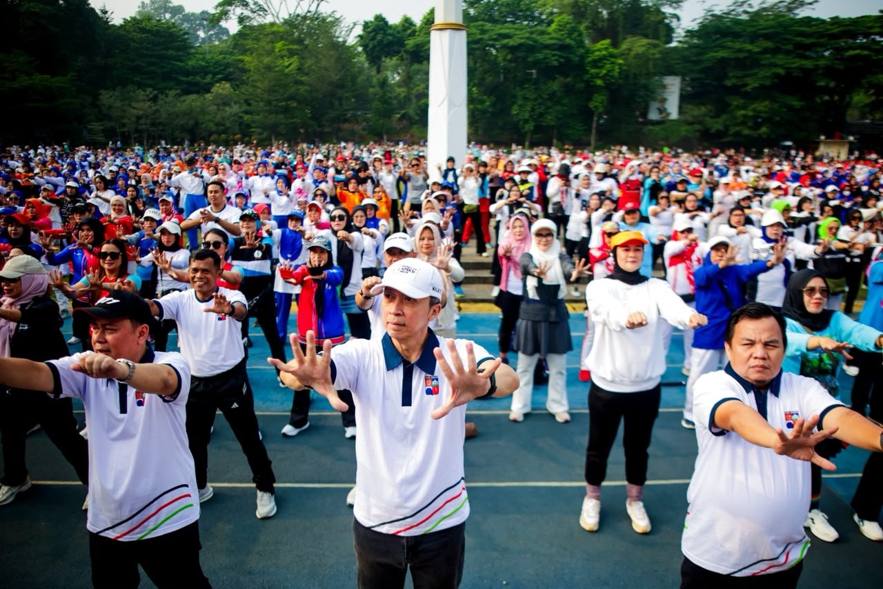 Dedie Rachim Ajak Warga Budayakan Berolahraga dan Dukung Atlet di Porprov XV