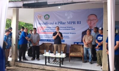Sosialisasi Empat Pilar, Eddy Soeparno Tegaskan Kesejahteraan Masyarakat Pondasi Pembangunan Bangsa